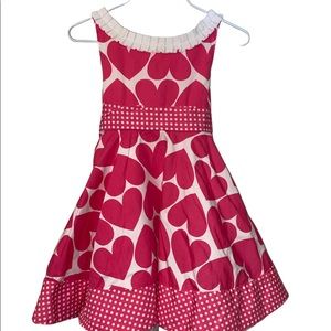 Polka Tots Heart Dress 24M, EUC, Perfect everyday/party/photo shoot